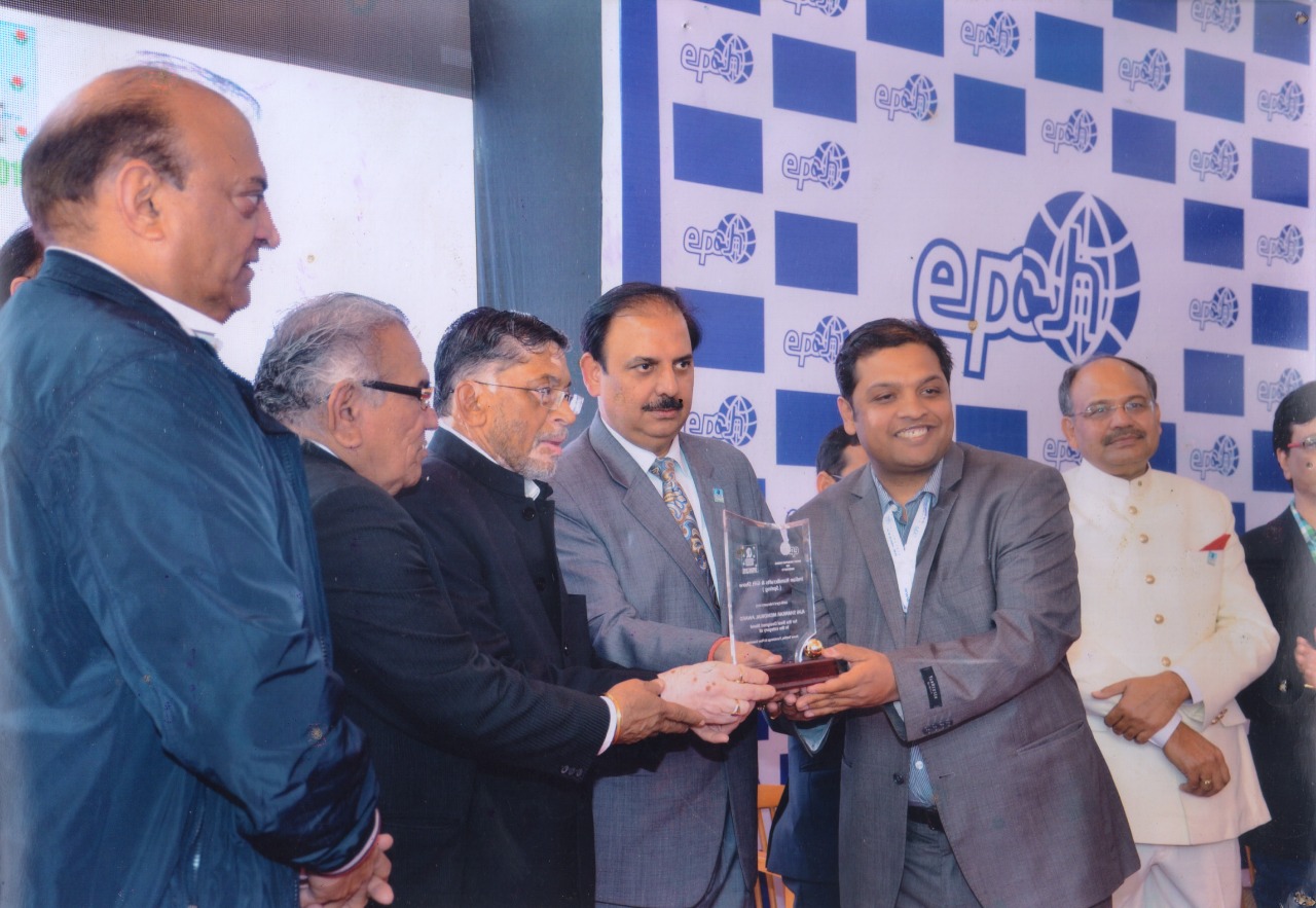 Somendra Textiles at an industry gathering in Jaipur